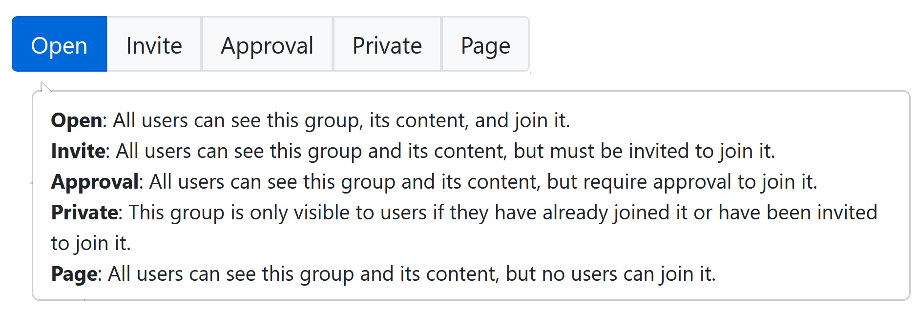 Community Types